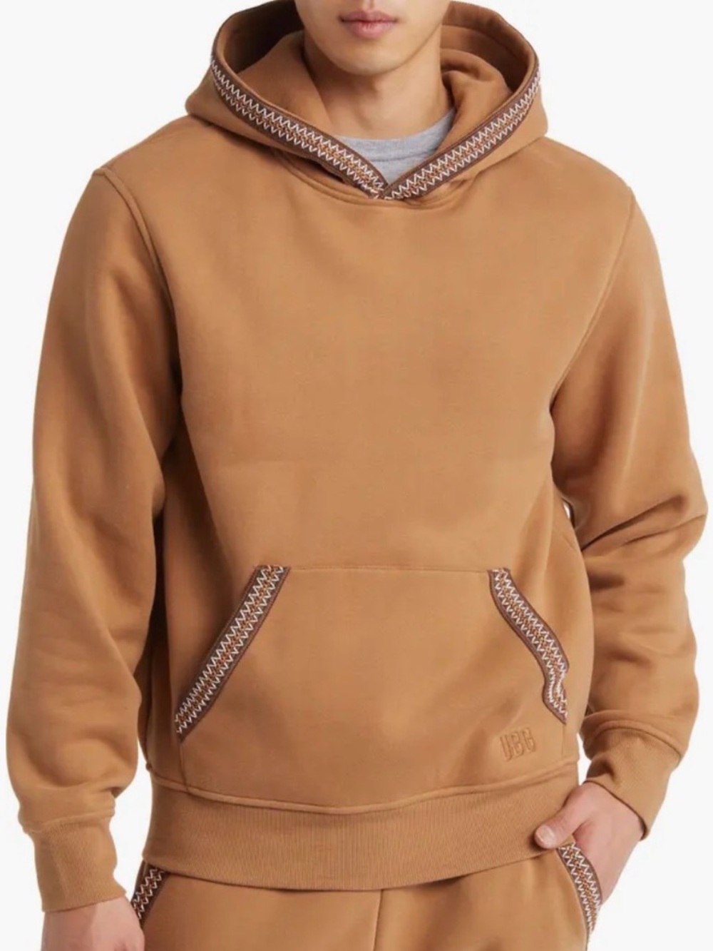 UGG Tasman Pullover Hoodie in Chesnut